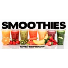 Smoothies PVC Banner